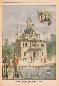 Pavilon Transvaal na Světové výstavě v roce 1900, Paříž, ilustrace z 